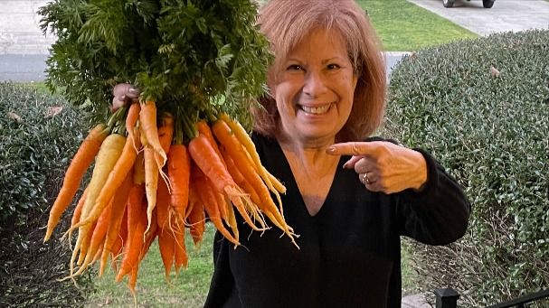 Farmers Market Roasted Carrots Cornbread • Heidi Billotto Food